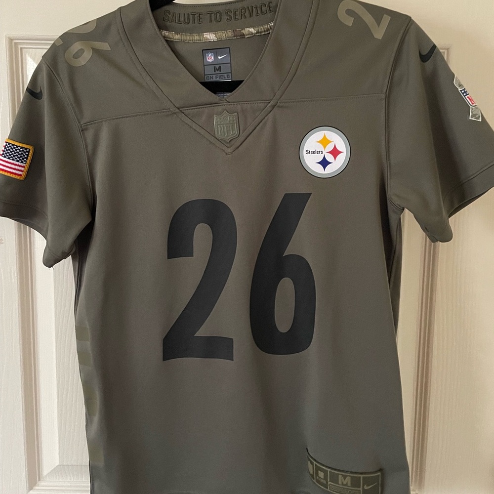 Nike Olive Green Steelers Kids Jersey
